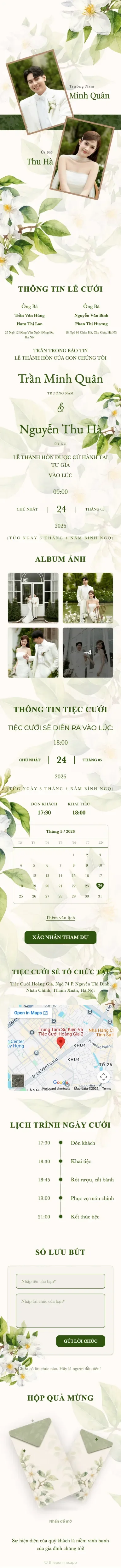 Hoa Mộc - Xanh