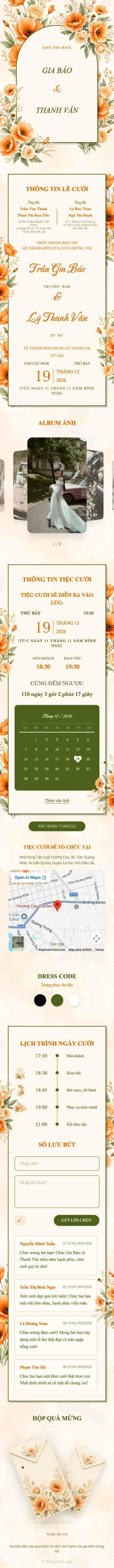 Hoa Khô - Cam
